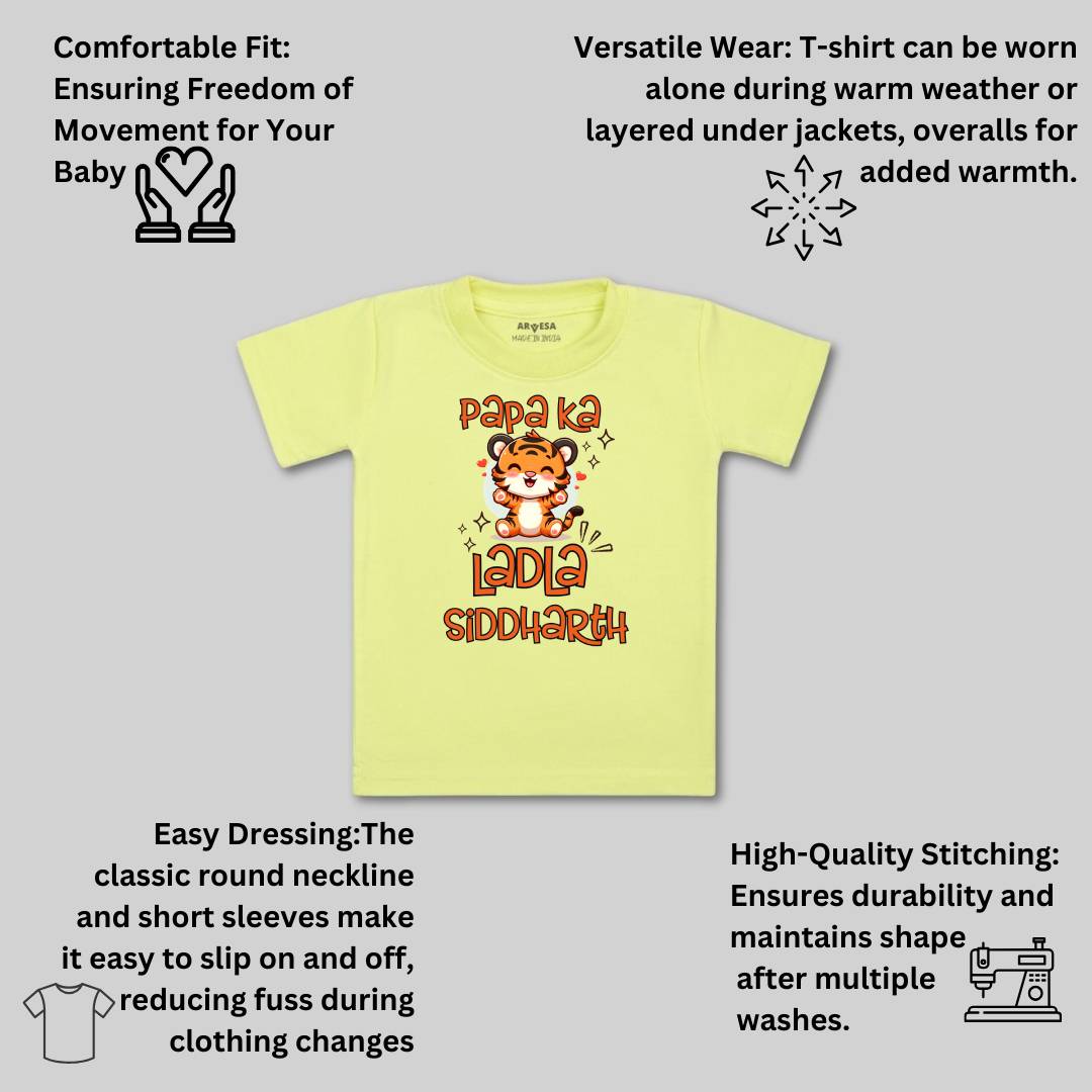 Arvesa Papa Ka Ladla Baby Boy & Girl Dress