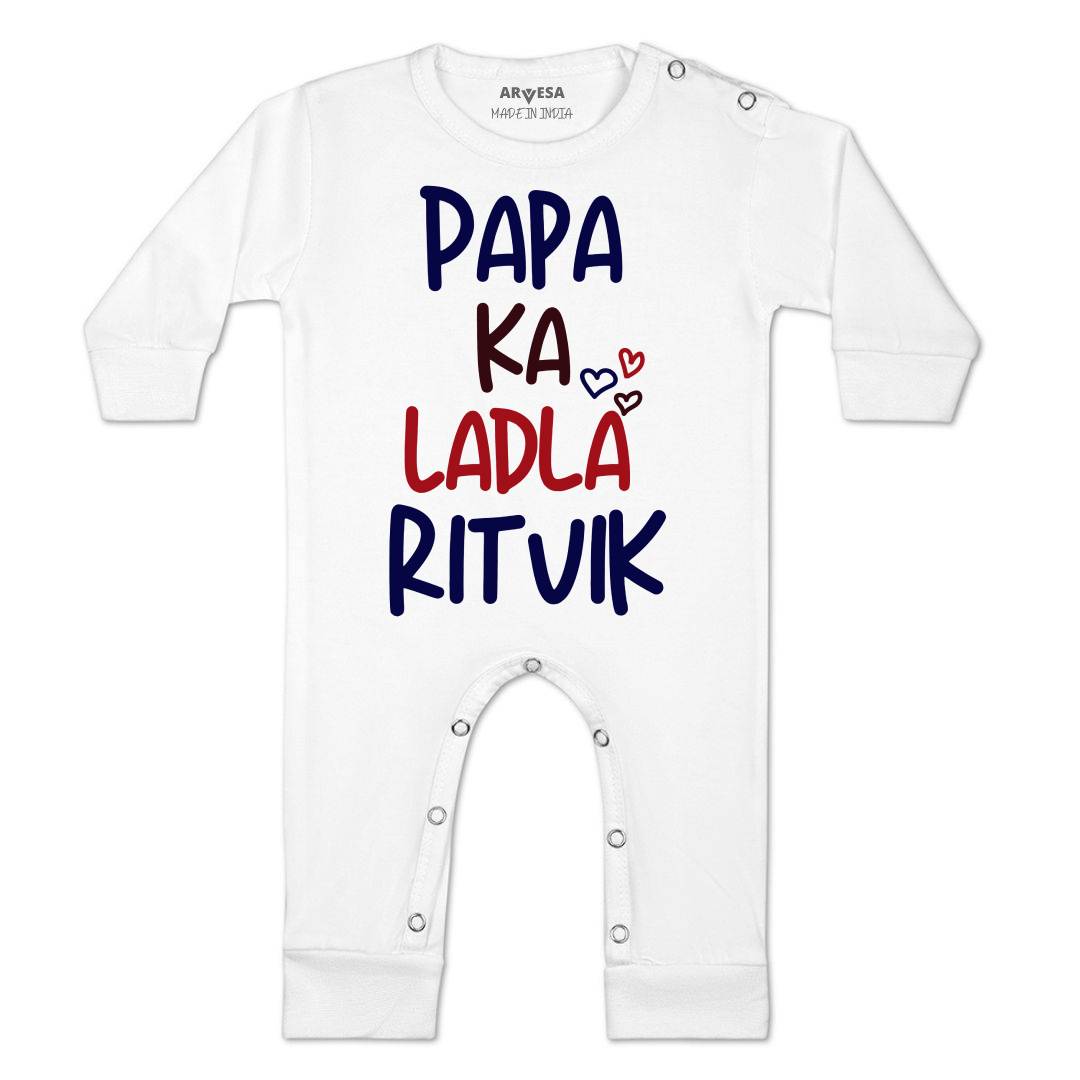 Arvesa Papa Ka Ladla Baby Boy & Girl Dress