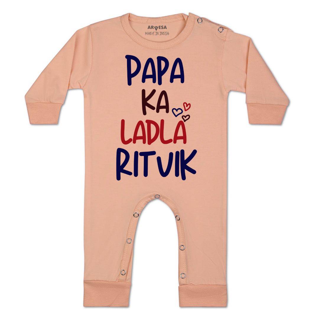 Arvesa Papa Ka Ladla Baby Boy & Girl Dress