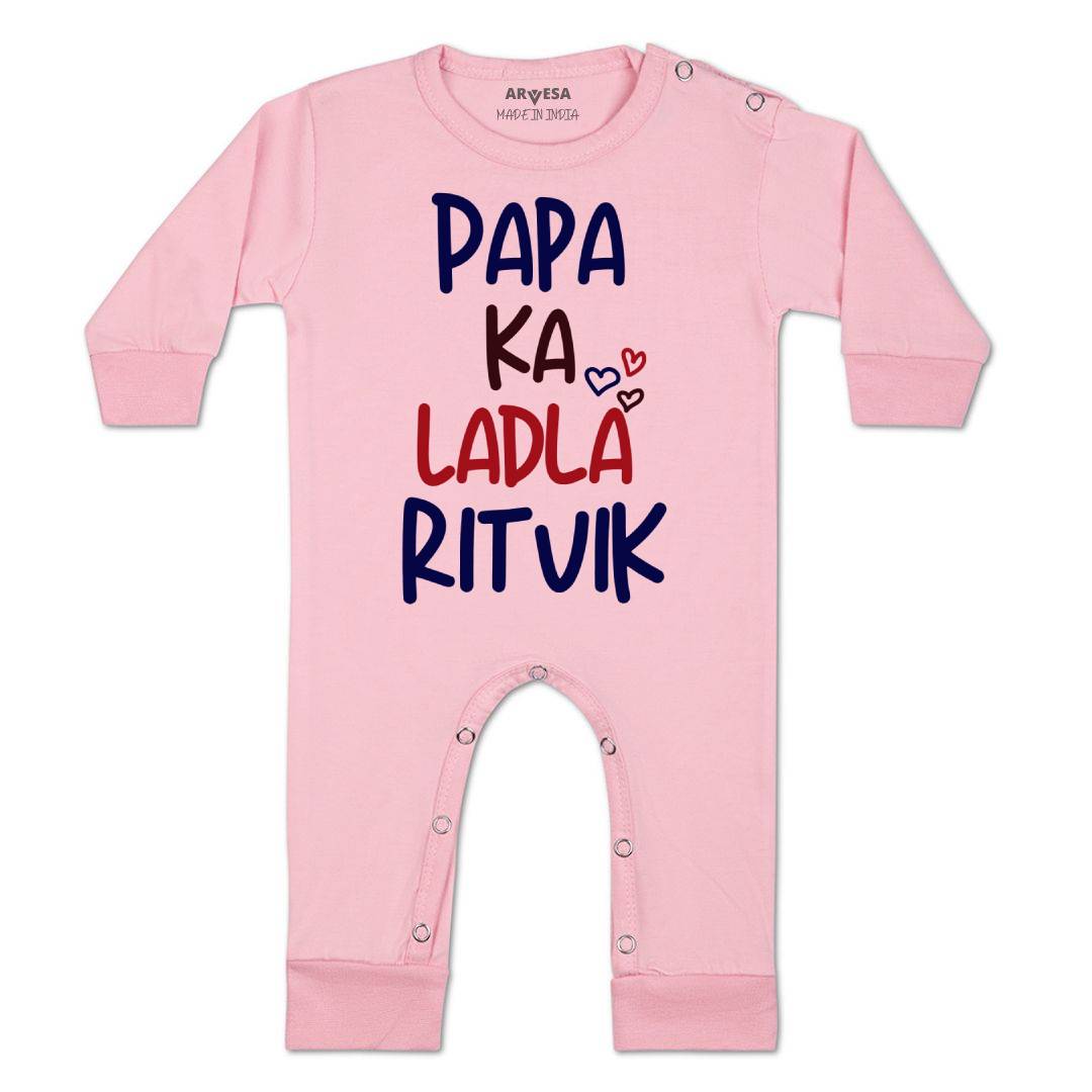 Arvesa Papa Ka Ladla Baby Boy & Girl Dress