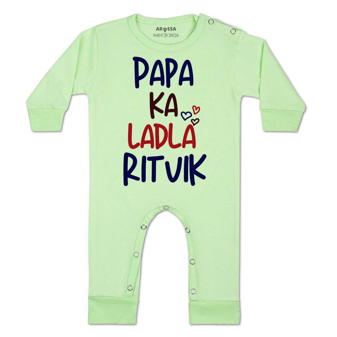 Arvesa Papa Ka Ladla Baby Boy & Girl Dress