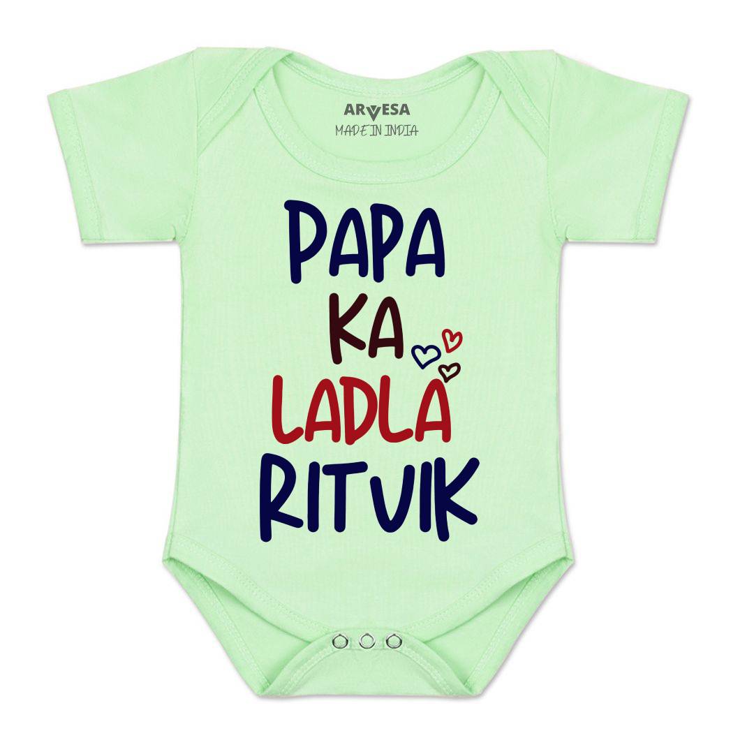 Arvesa Papa Ka Ladla Baby Boy & Girl Dress