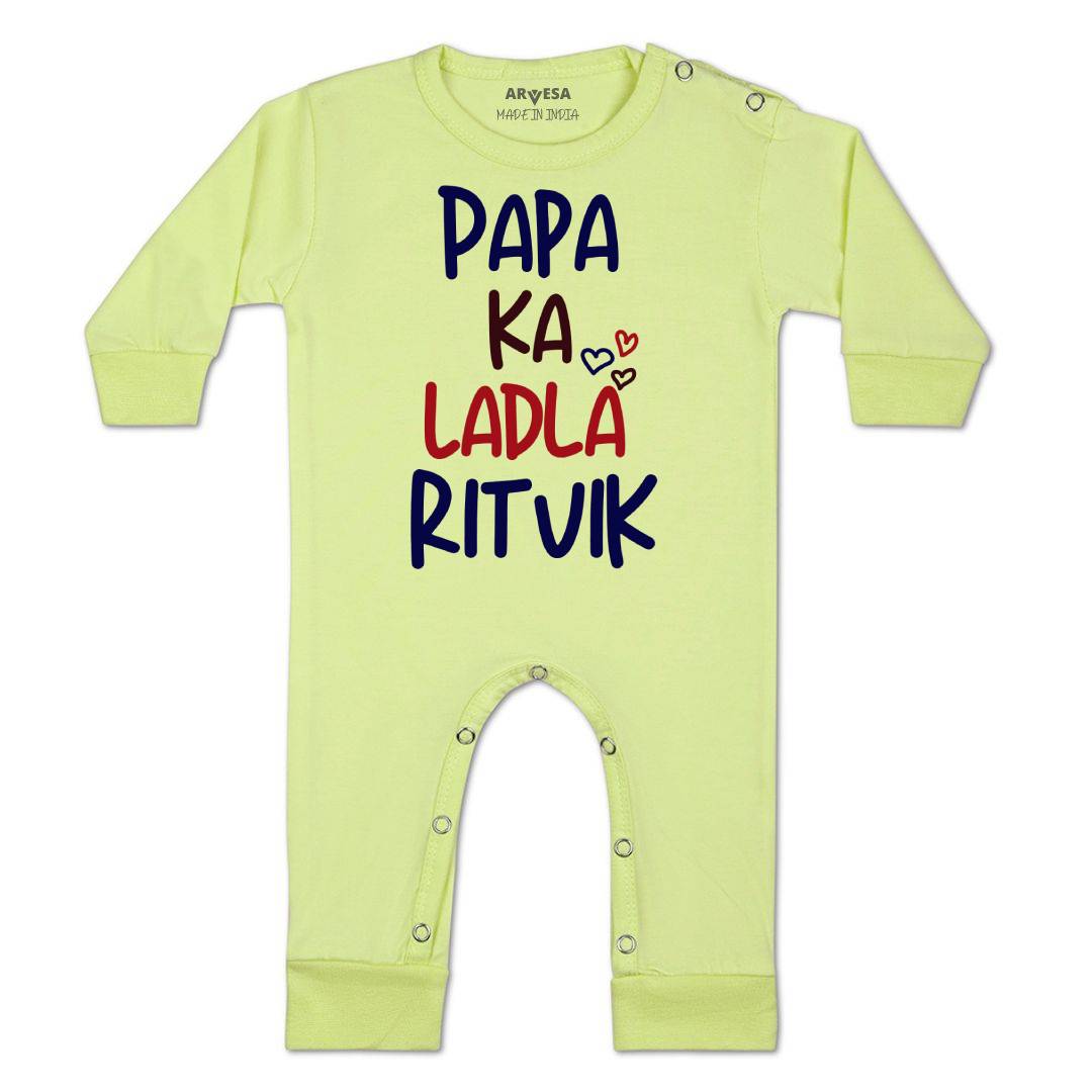 Arvesa Papa Ka Ladla Baby Boy & Girl Dress
