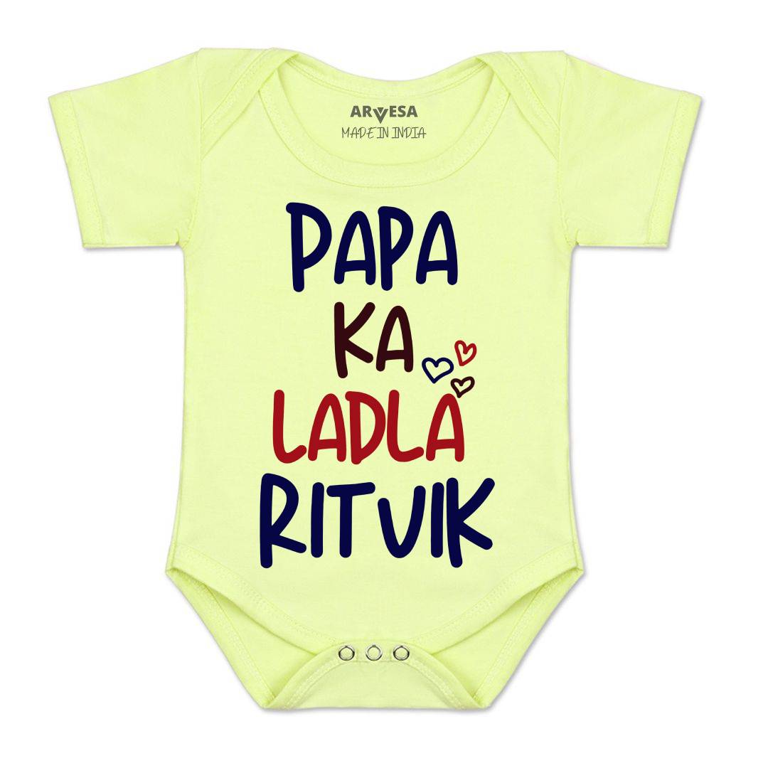 Arvesa Papa Ka Ladla Baby Boy & Girl Dress