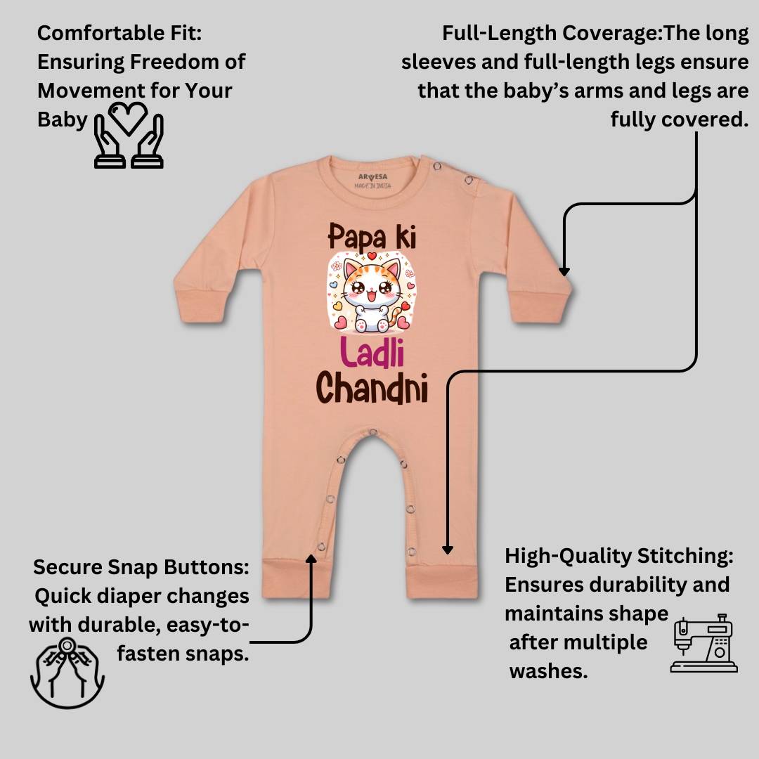Arvesa Papa Ki Ladli Baby Boy & Girl Dress