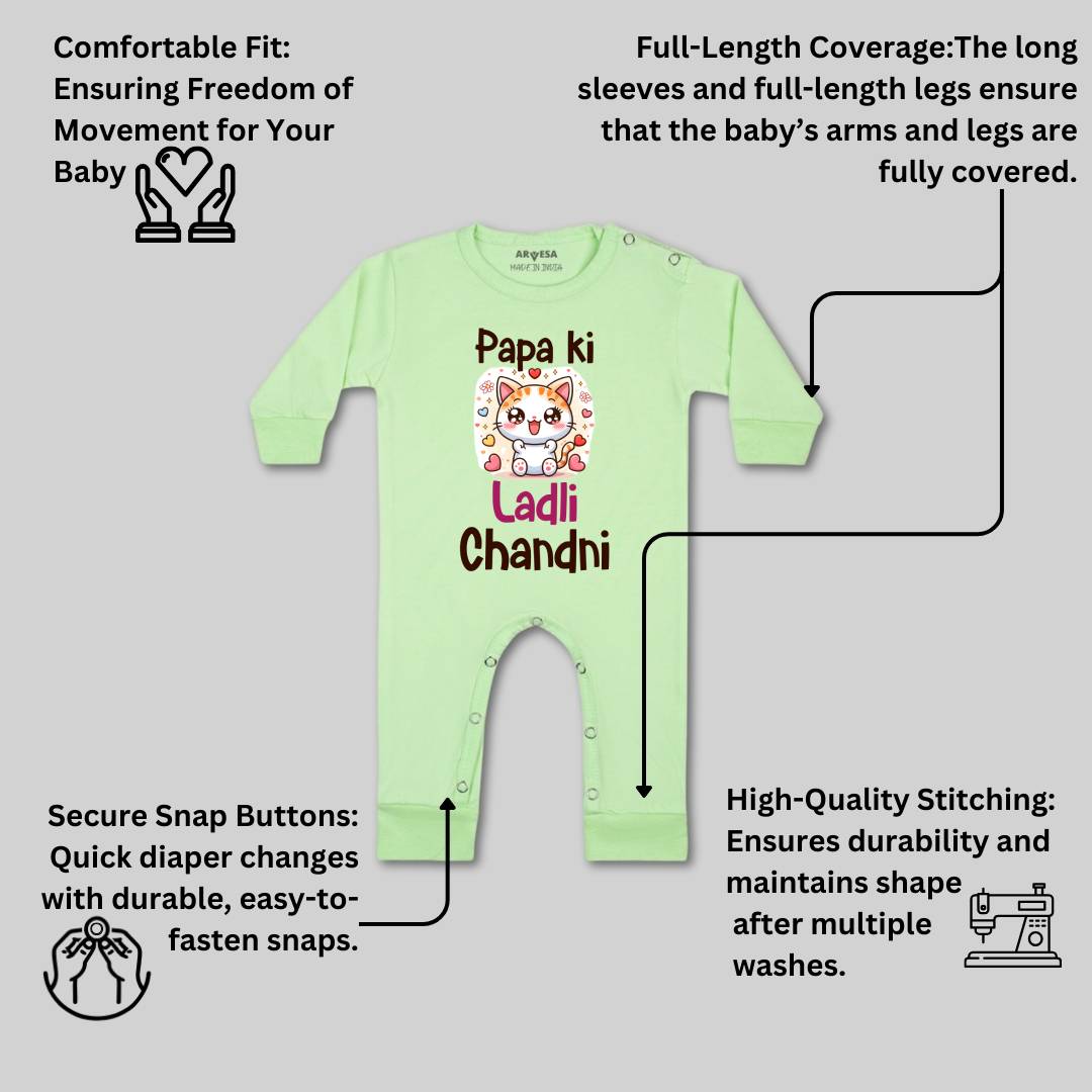 Arvesa Papa Ki Ladli Baby Boy & Girl Dress