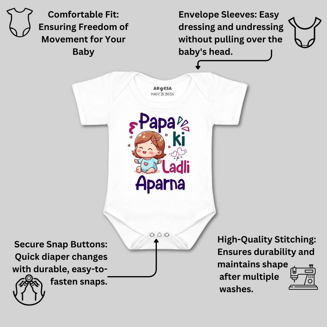Arvesa Papa Ki Ladli Baby Boy & Girl Dress