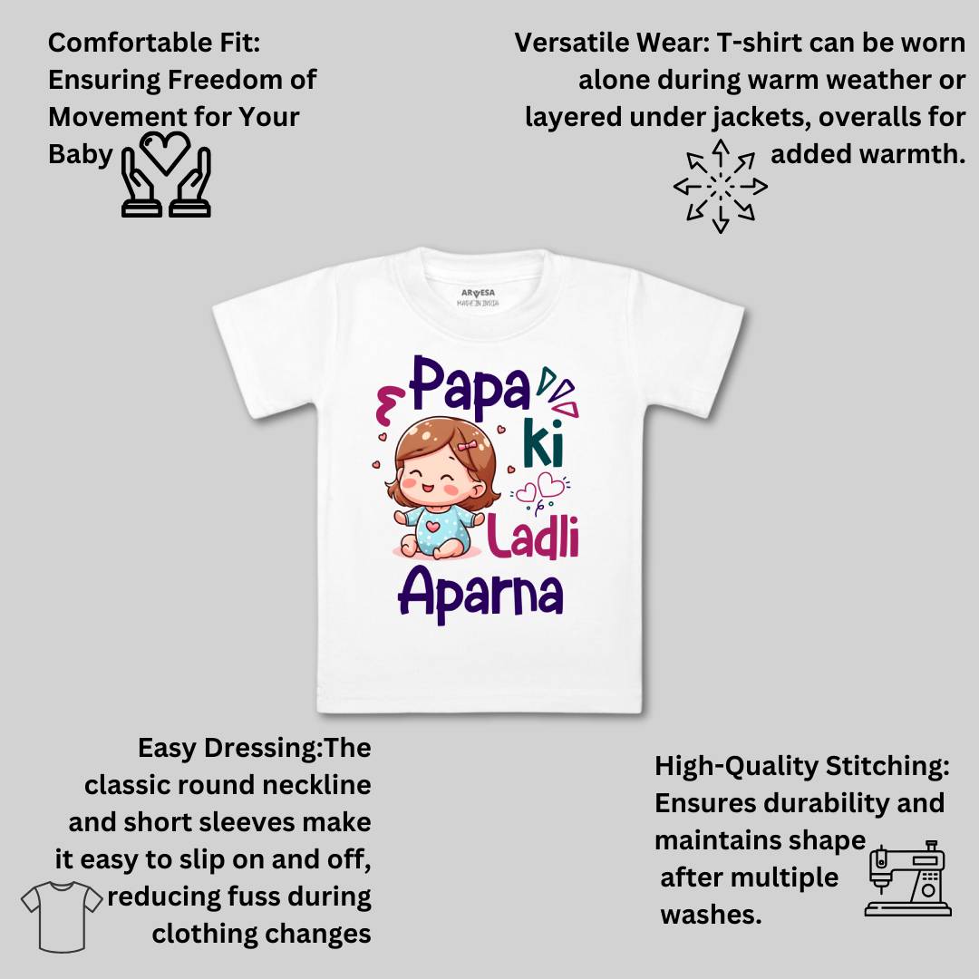 Arvesa Papa Ki Ladli Baby Boy & Girl Dress