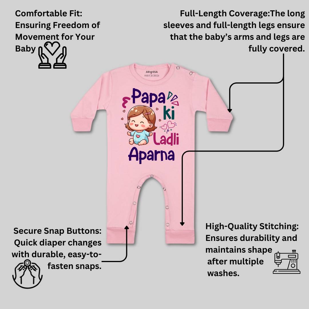 Arvesa Papa Ki Ladli Baby Boy & Girl Dress