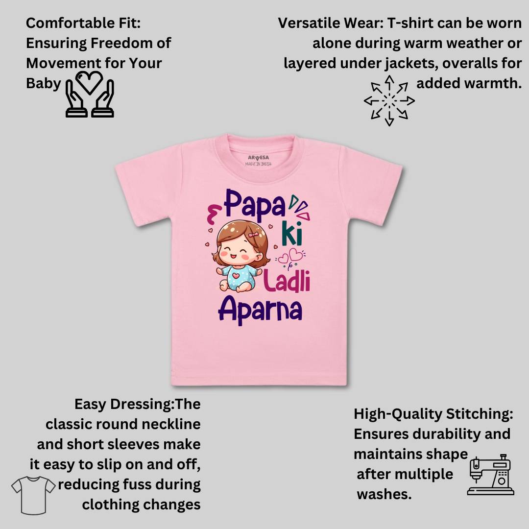Arvesa Papa Ki Ladli Baby Boy & Girl Dress