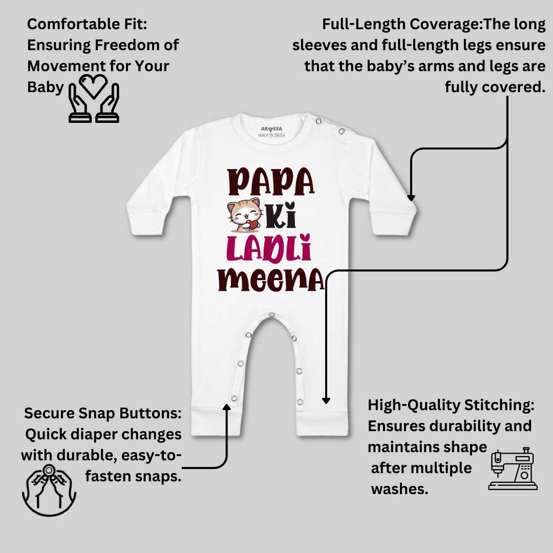 Arvesa Papa Ki Ladli Baby Boy & Girl Dress