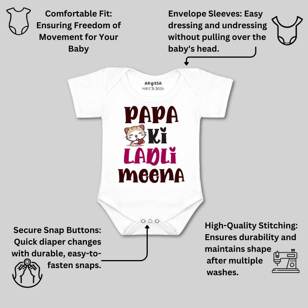 Arvesa Papa Ki Ladli Baby Boy & Girl Dress