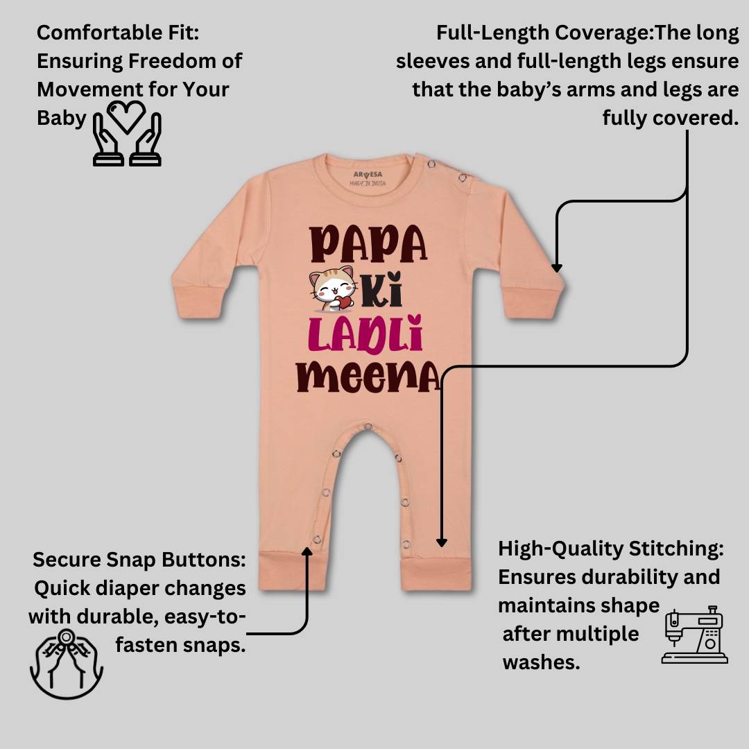 Arvesa Papa Ki Ladli Baby Boy & Girl Dress