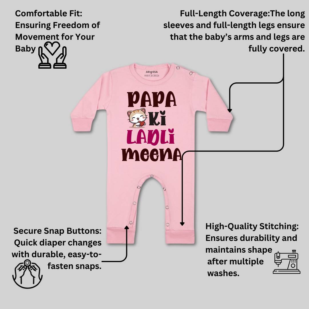 Arvesa Papa Ki Ladli Baby Boy & Girl Dress