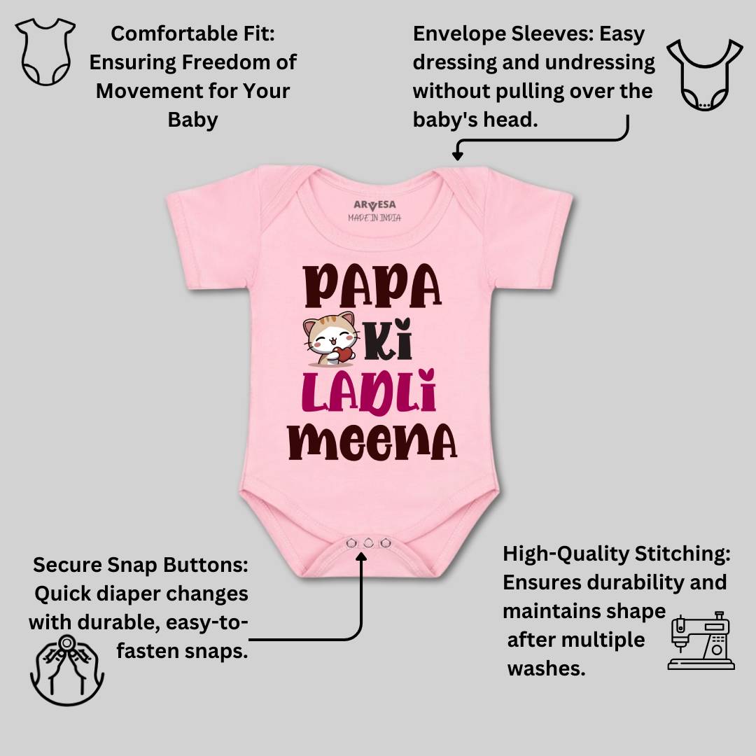 Arvesa Papa Ki Ladli Baby Boy & Girl Dress