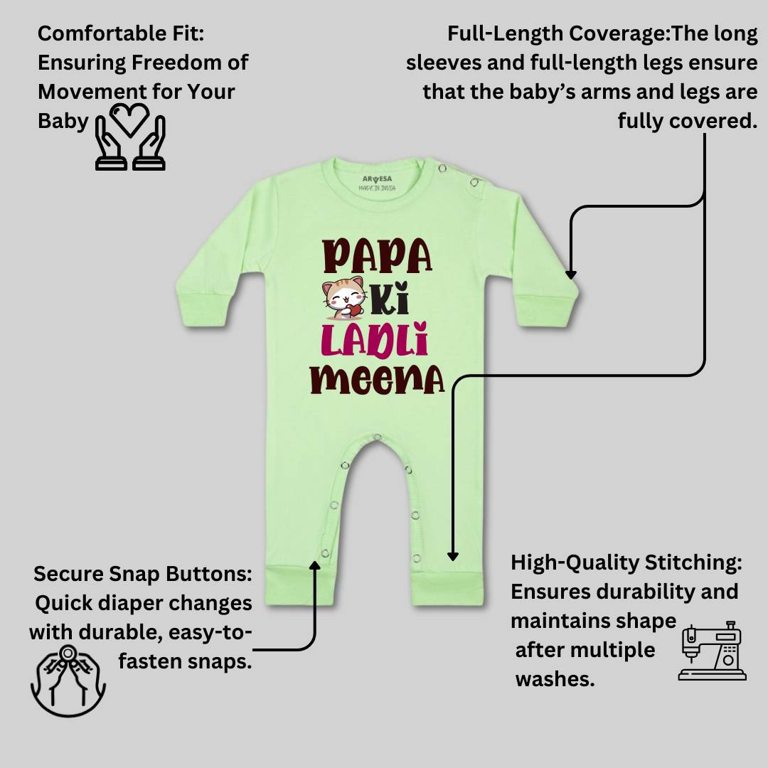 Arvesa Papa Ki Ladli Baby Boy & Girl Dress