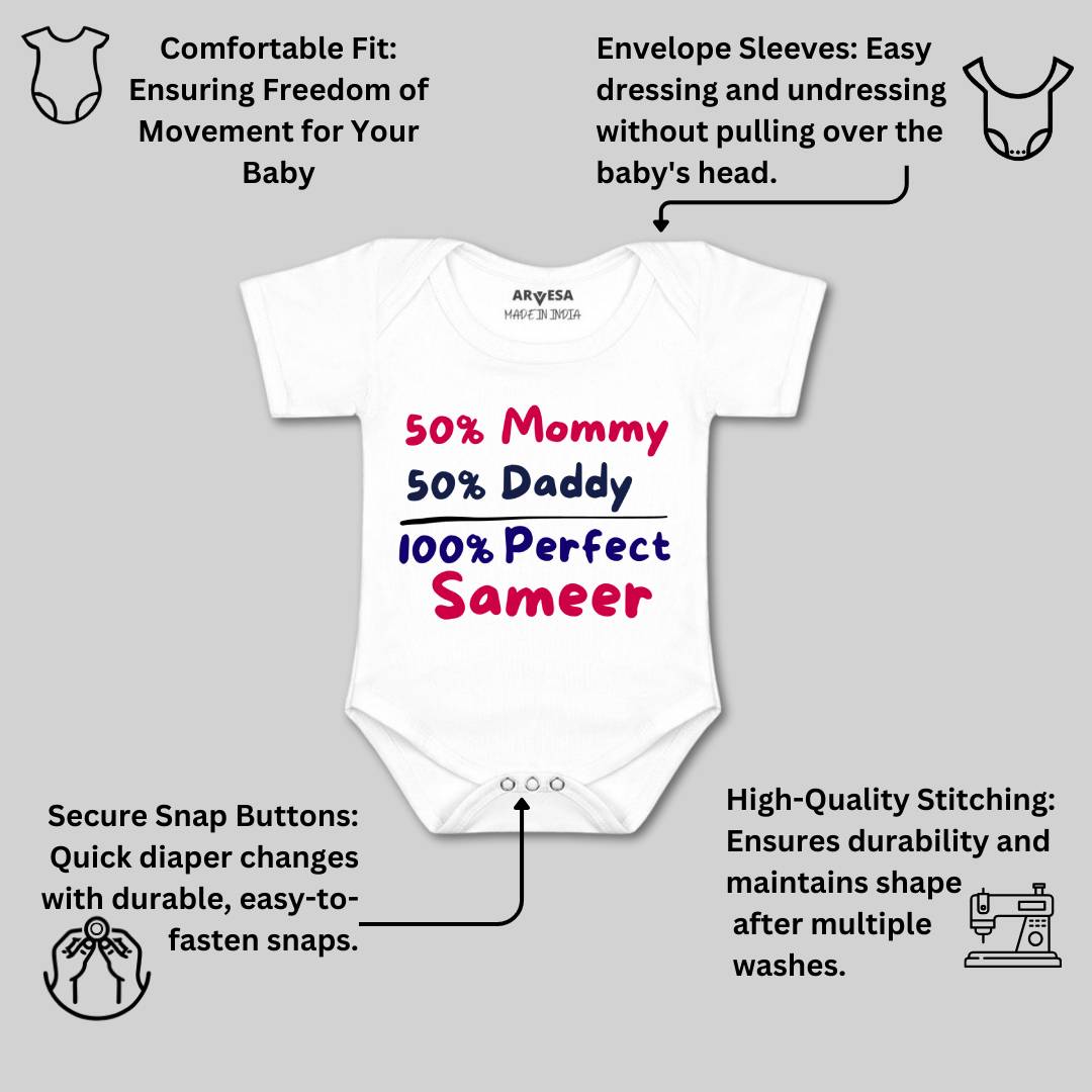 Arvesa Mom And Daddy Baby Boy & Girl Dress