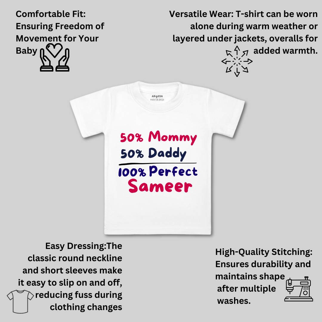 Arvesa Mom And Daddy Baby Boy & Girl Dress