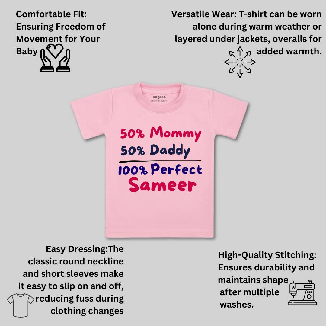Arvesa Mom And Daddy Baby Boy & Girl Dress