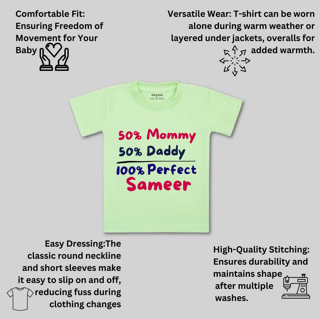 Arvesa Mom And Daddy Baby Boy & Girl Dress