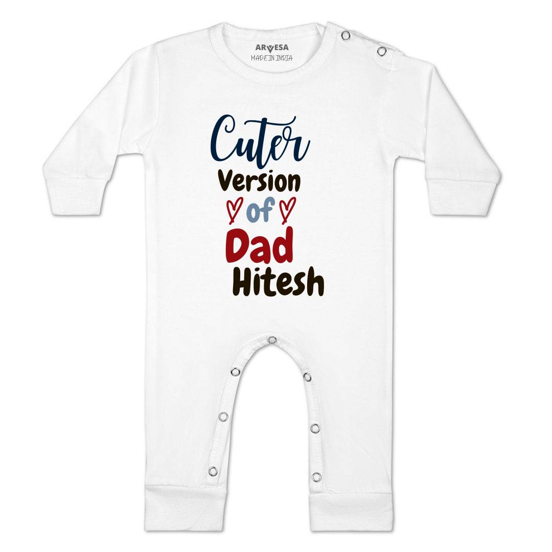 Arvesa Cuter Version Of Dad Baby Boy & Girl Dress