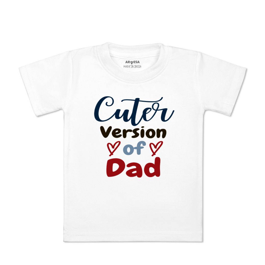 Arvesa Cuter Version Of Dad Design-1495 White 0-3 Months Jumpsuit for Baby Boy & Girl dress .