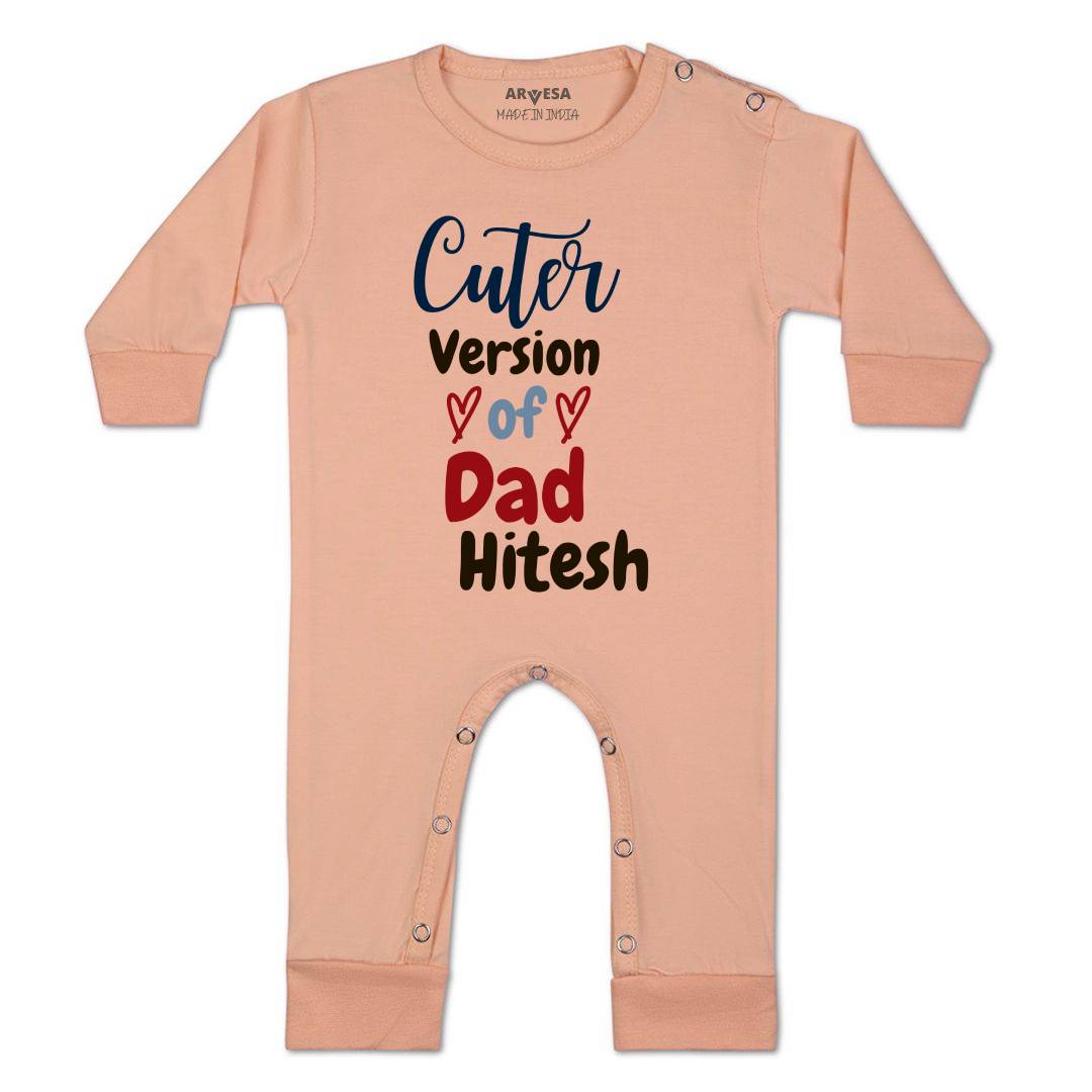 Arvesa Cuter Version Of Dad Baby Boy & Girl Dress