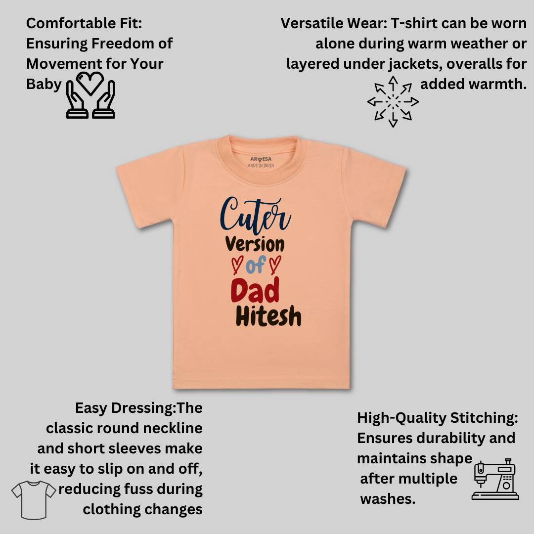 Arvesa Cuter Version Of Dad Baby Boy & Girl Dress