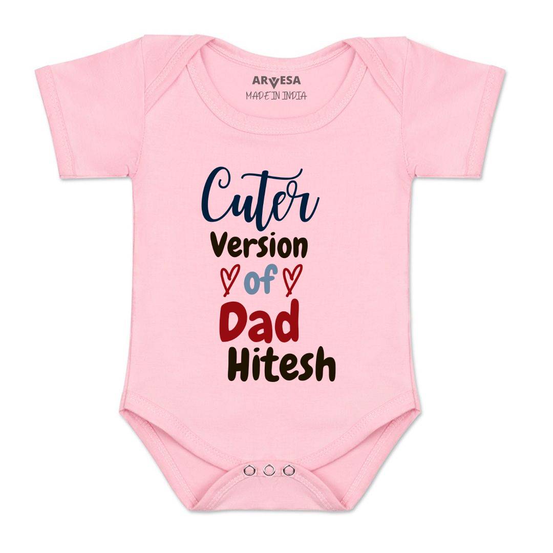 Arvesa Cuter Version Of Dad Baby Boy & Girl Dress