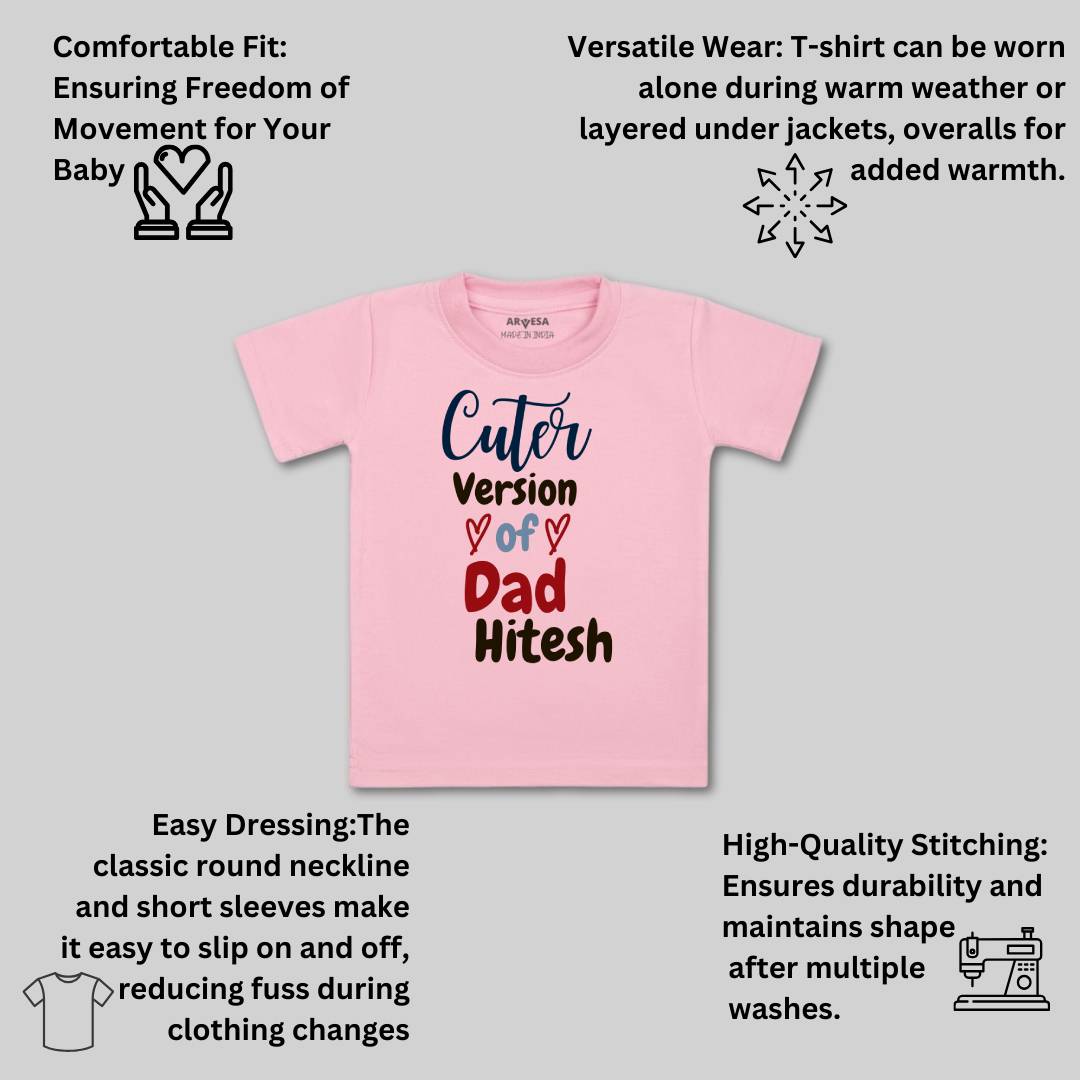 Arvesa Cuter Version Of Dad Baby Boy & Girl Dress