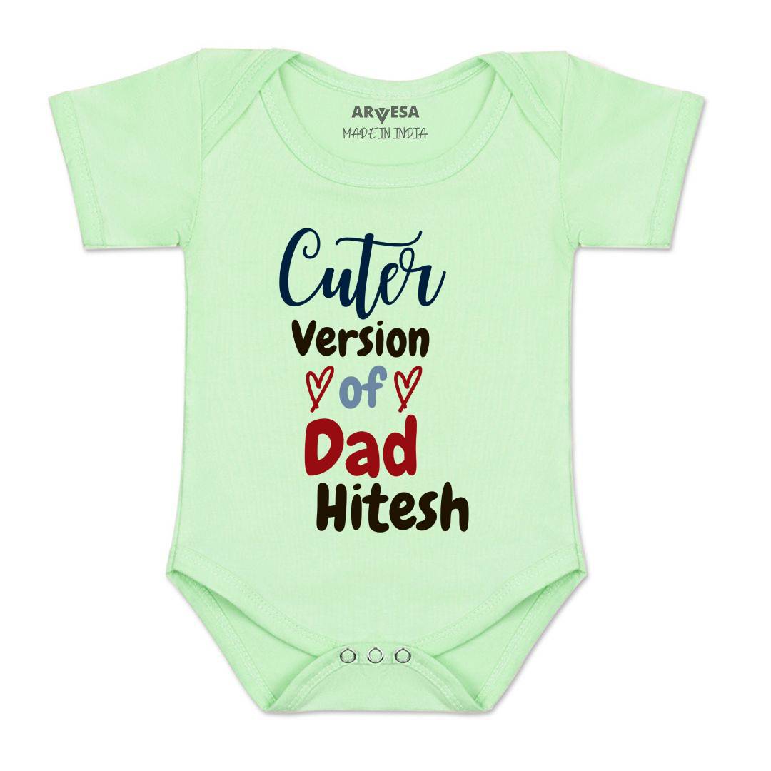 Arvesa Cuter Version Of Dad Baby Boy & Girl Dress