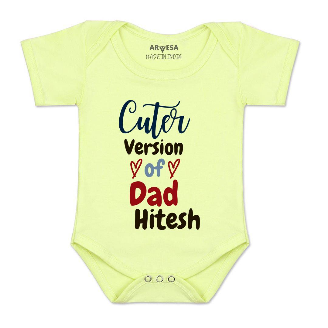 Arvesa Cuter Version Of Dad Baby Boy & Girl Dress