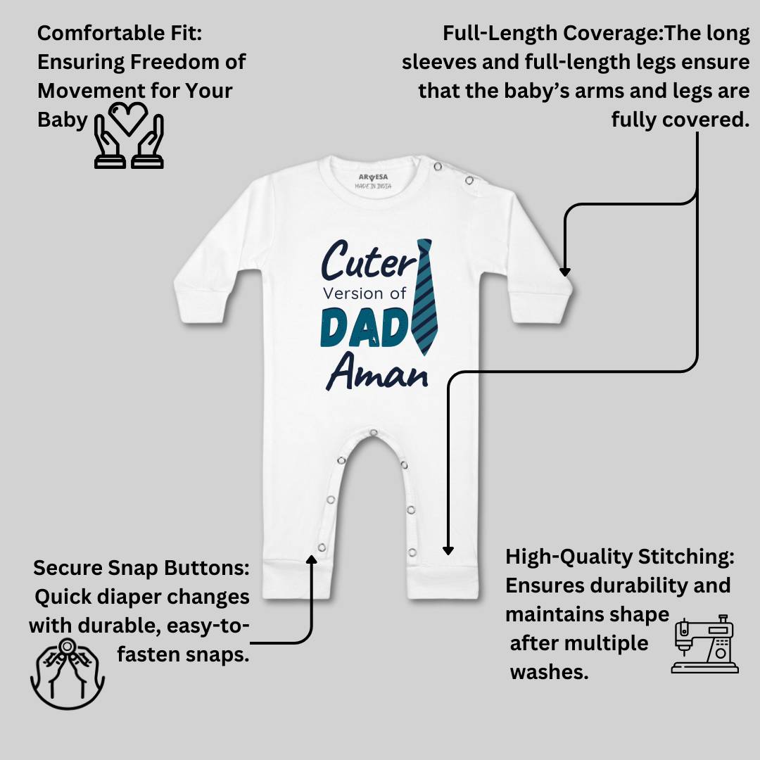 Arvesa Cutest Version Of Dad Baby Boy & Girl Dress