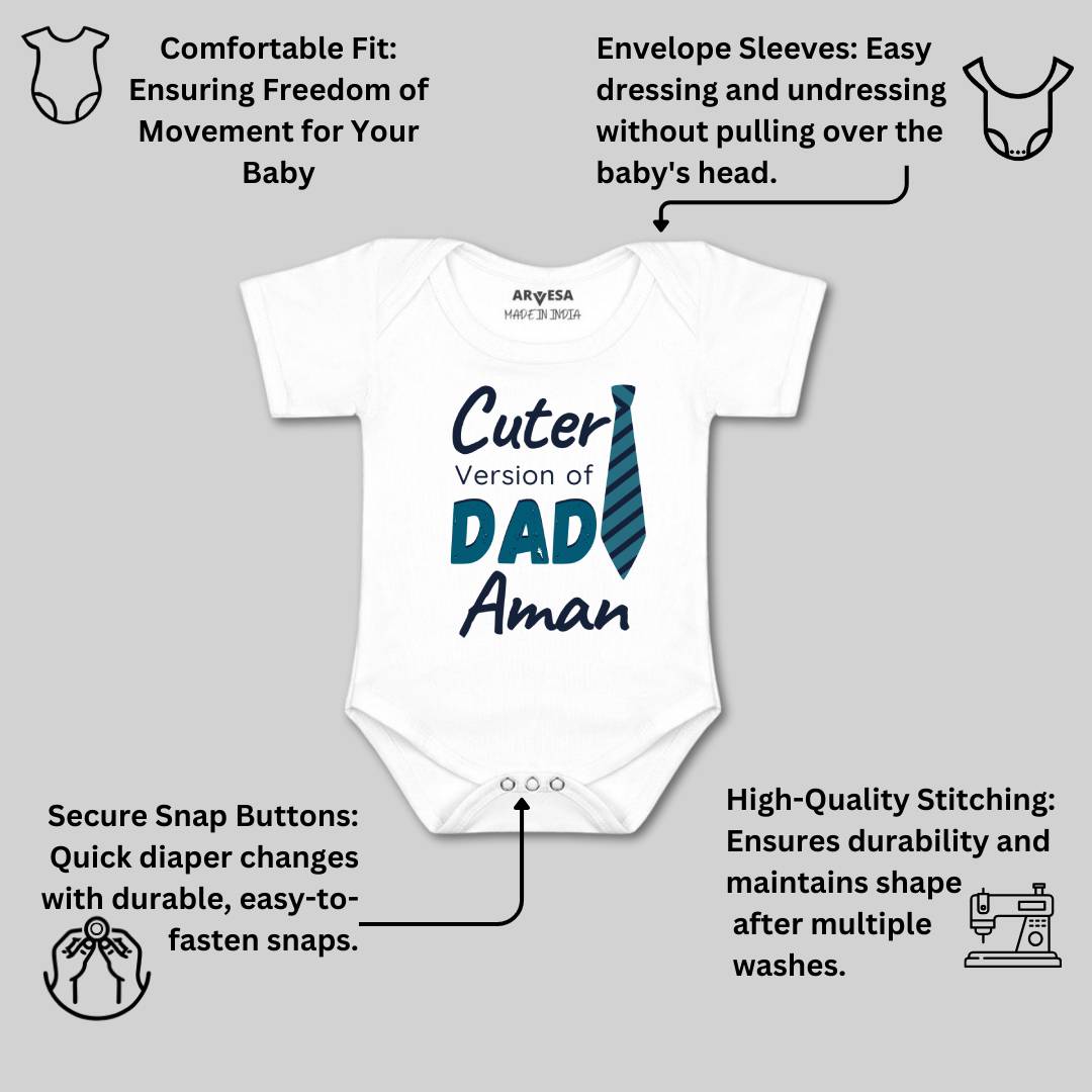 Arvesa Cutest Version Of Dad Baby Boy & Girl Dress