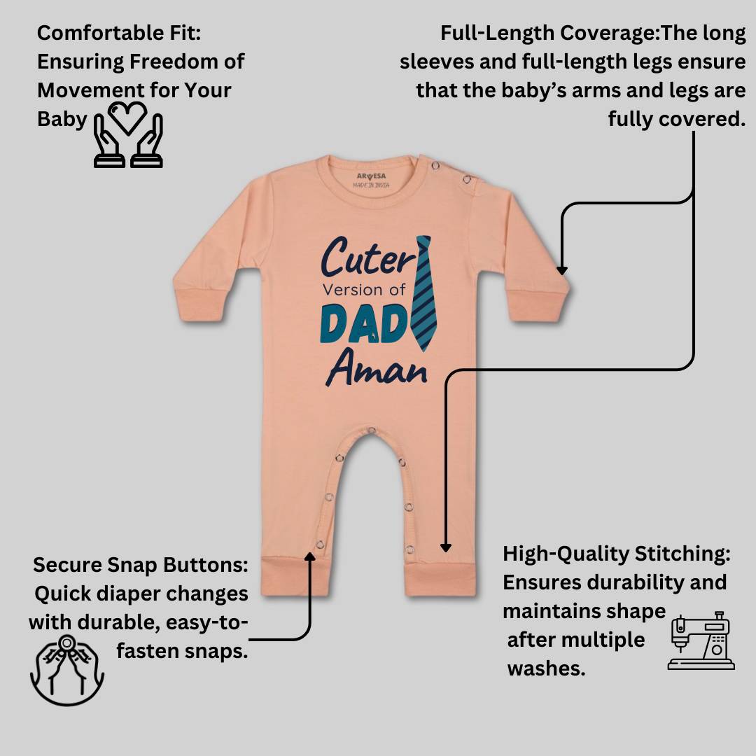Arvesa Cutest Version Of Dad Baby Boy & Girl Dress
