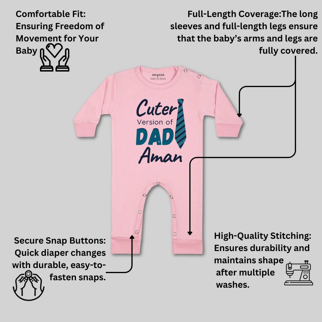 Arvesa Cutest Version Of Dad Baby Boy & Girl Dress