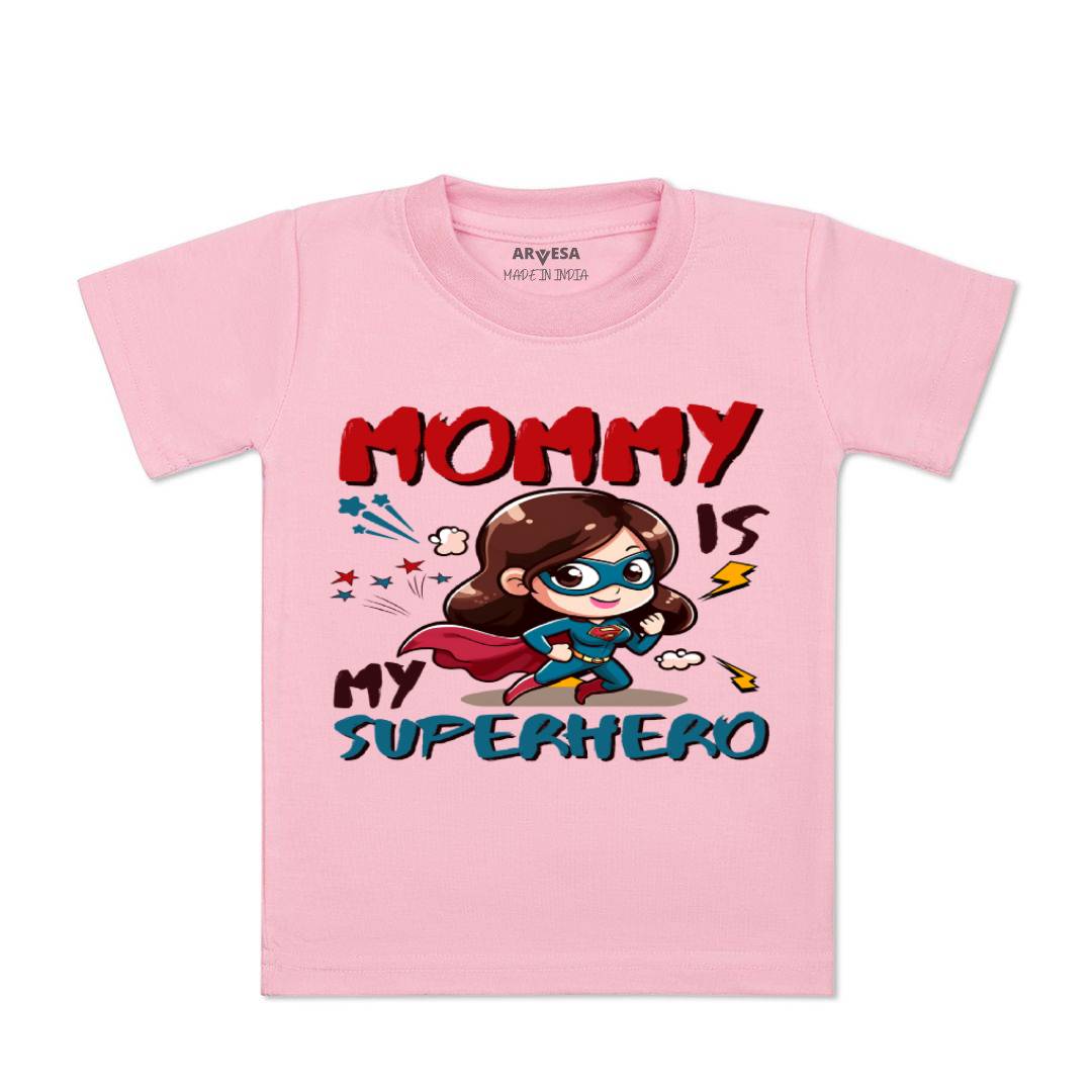 Arvesa Mommy Is My Superhero Design-1505 White 0-3 Months Jumpsuit for Baby Boy & Girl dress .