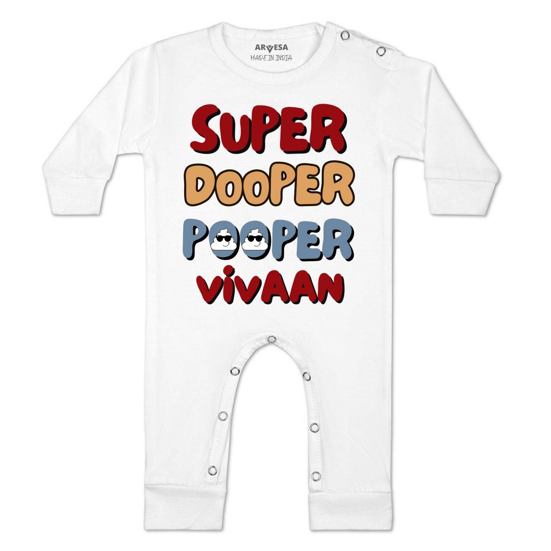Arvesa Super Dooper Pooper Baby Boy & Girl Dress