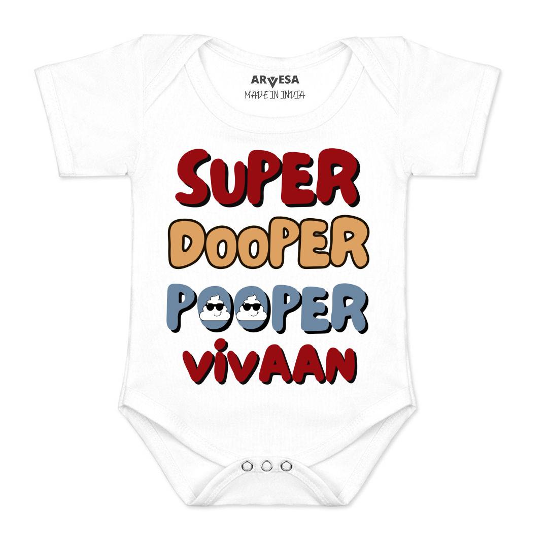 Arvesa Super Dooper Pooper Baby Boy & Girl Dress