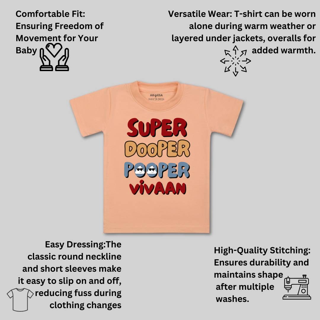 Arvesa Super Dooper Pooper Baby Boy & Girl Dress