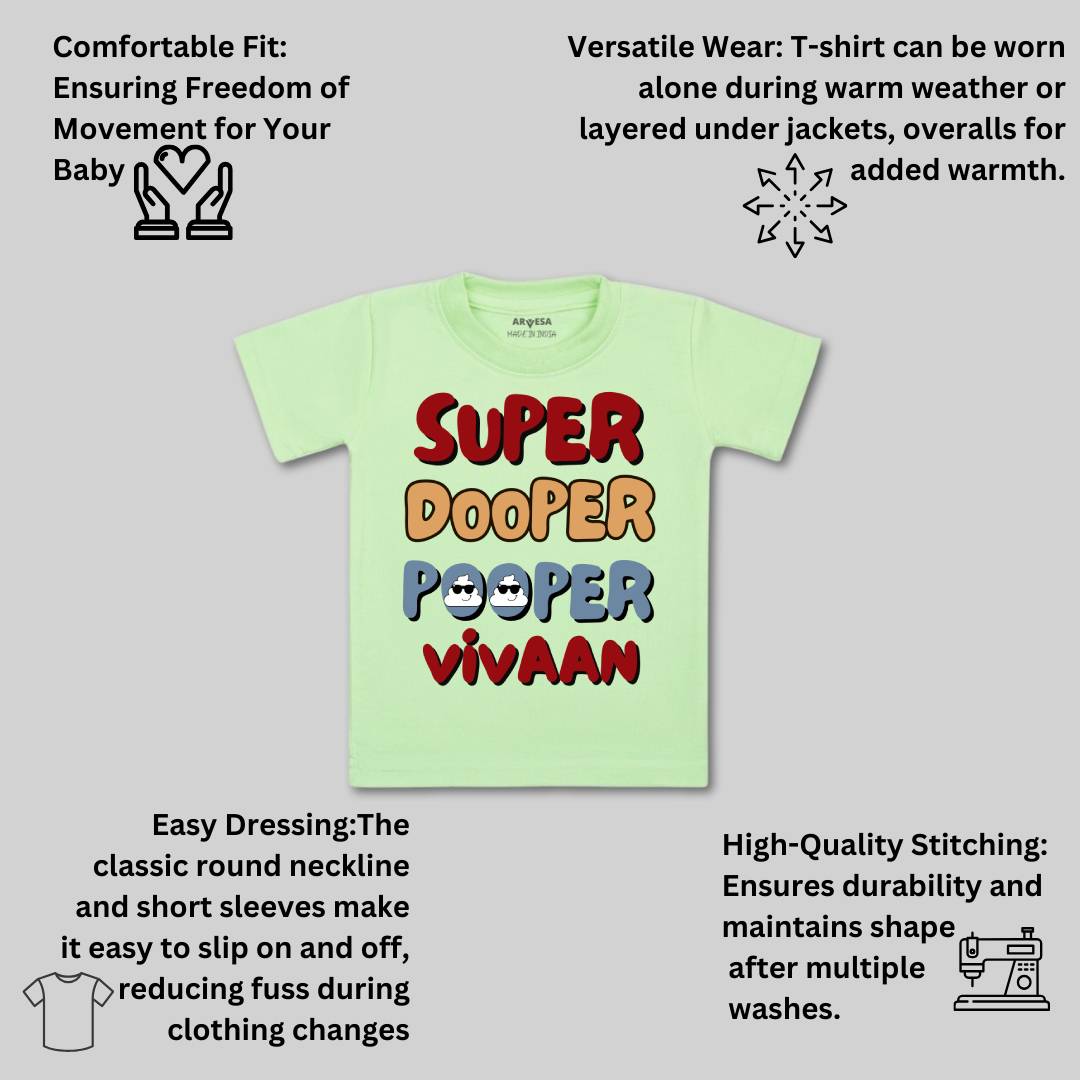 Arvesa Super Dooper Pooper Baby Boy & Girl Dress