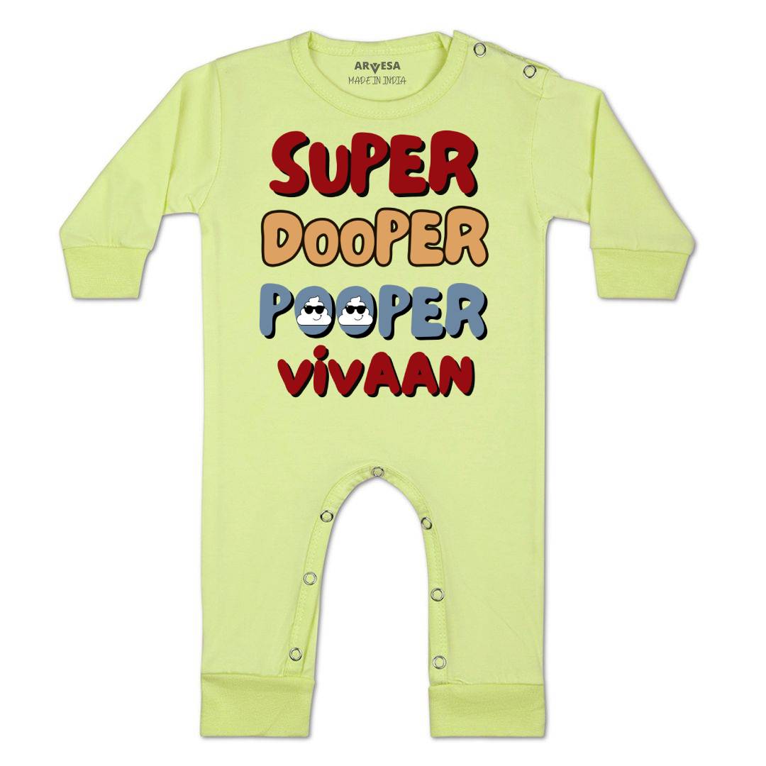 Arvesa Super Dooper Pooper Baby Boy & Girl Dress