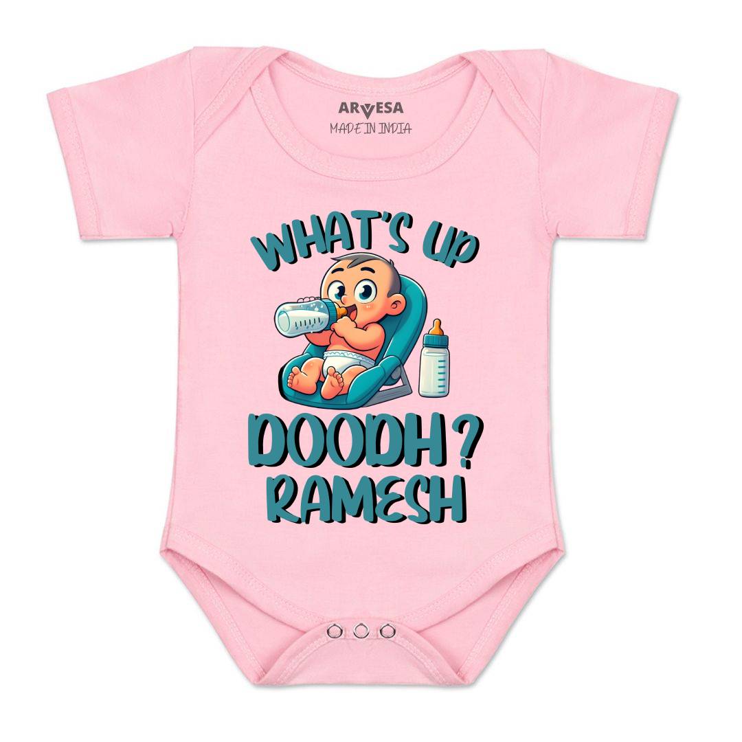 Arvesa What Up Doodh Baby Boy & Girl Dress