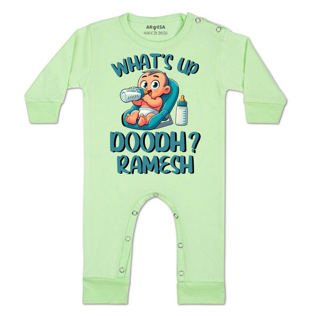 Arvesa What Up Doodh Baby Boy & Girl Dress