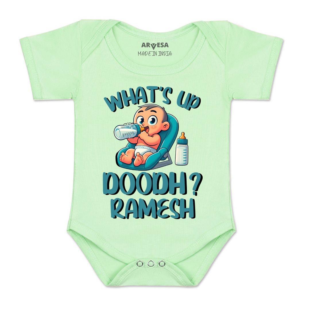 Arvesa What Up Doodh Baby Boy & Girl Dress