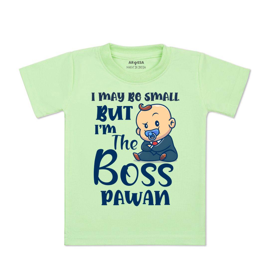 Arvesa I may Be Small But I am Boss Baby Boy & Girl Dress