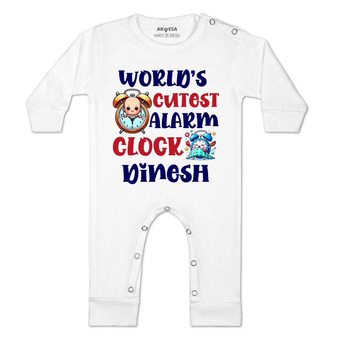 Arvesa World Cutest Alaram Baby Boy & Girl Dress