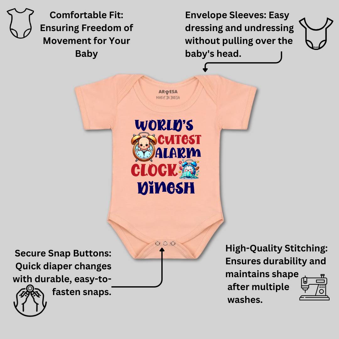 Arvesa World Cutest Alaram Baby Boy & Girl Dress