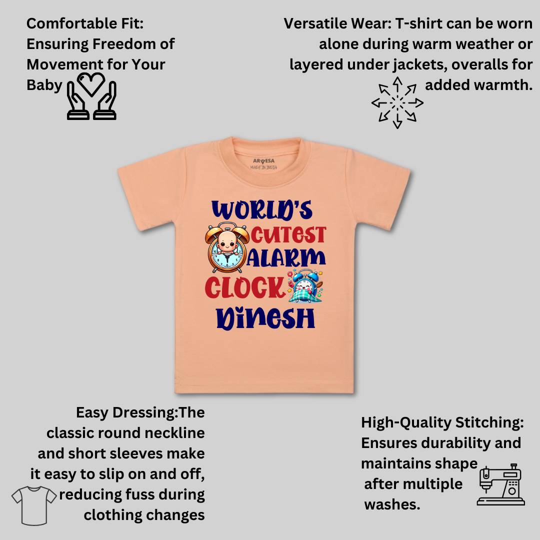 Arvesa World Cutest Alaram Baby Boy & Girl Dress