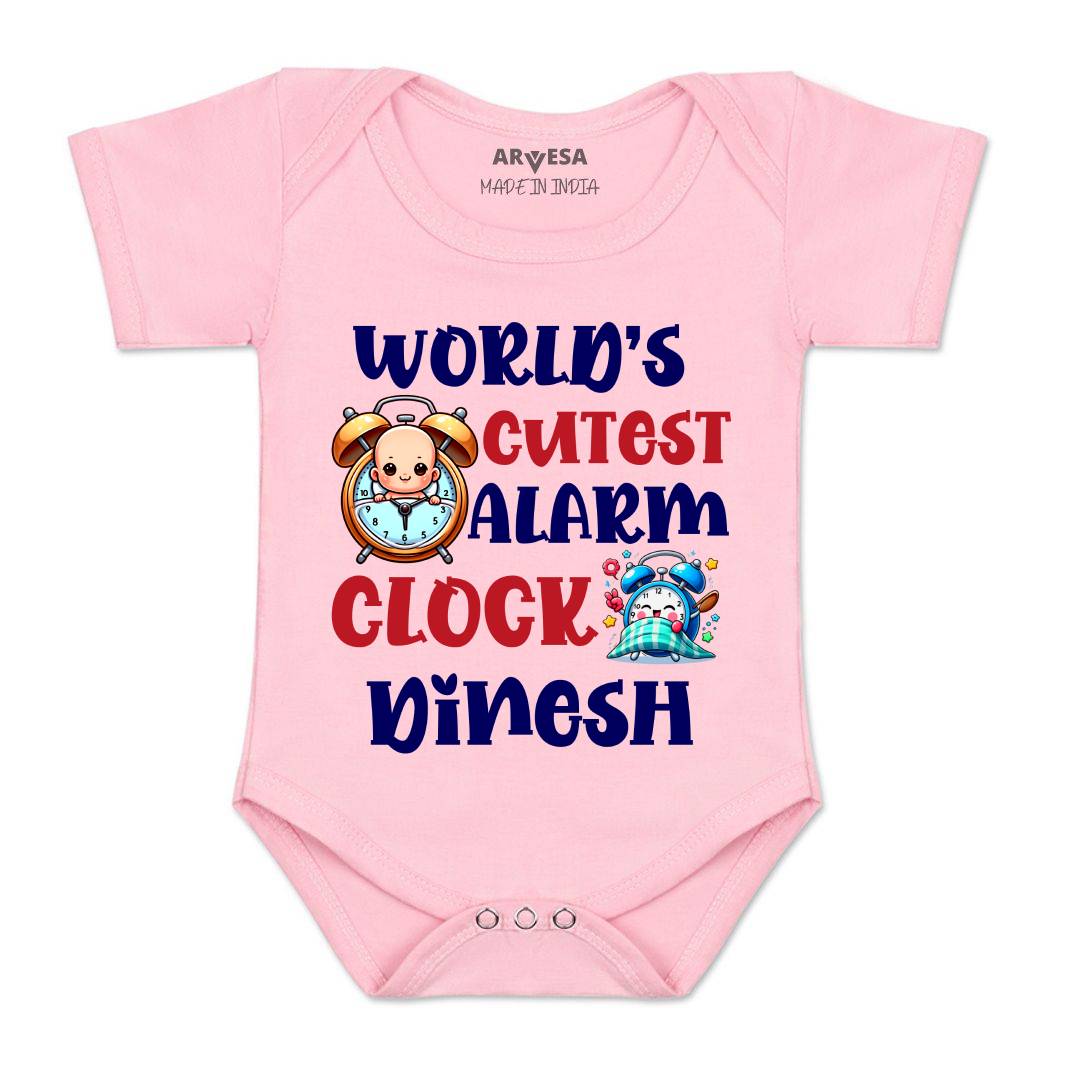 Arvesa World Cutest Alaram Baby Boy & Girl Dress
